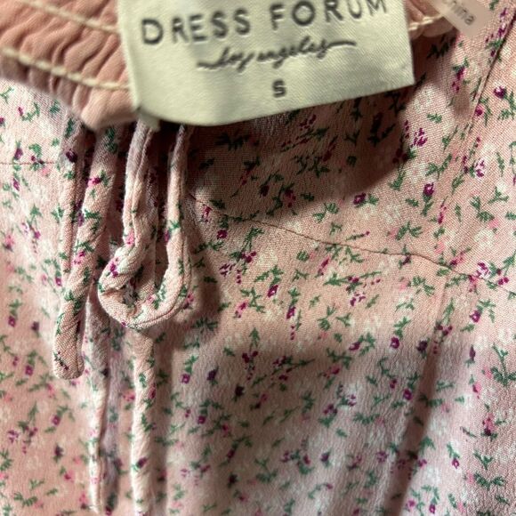 Revolve Urban Outfitters Dress Forum Sweetheart Tie-Shoulder Mini Dress - Picture 9 of 11